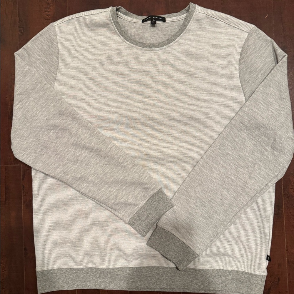 Robert Barakett Light Gray Crewneck Sweater